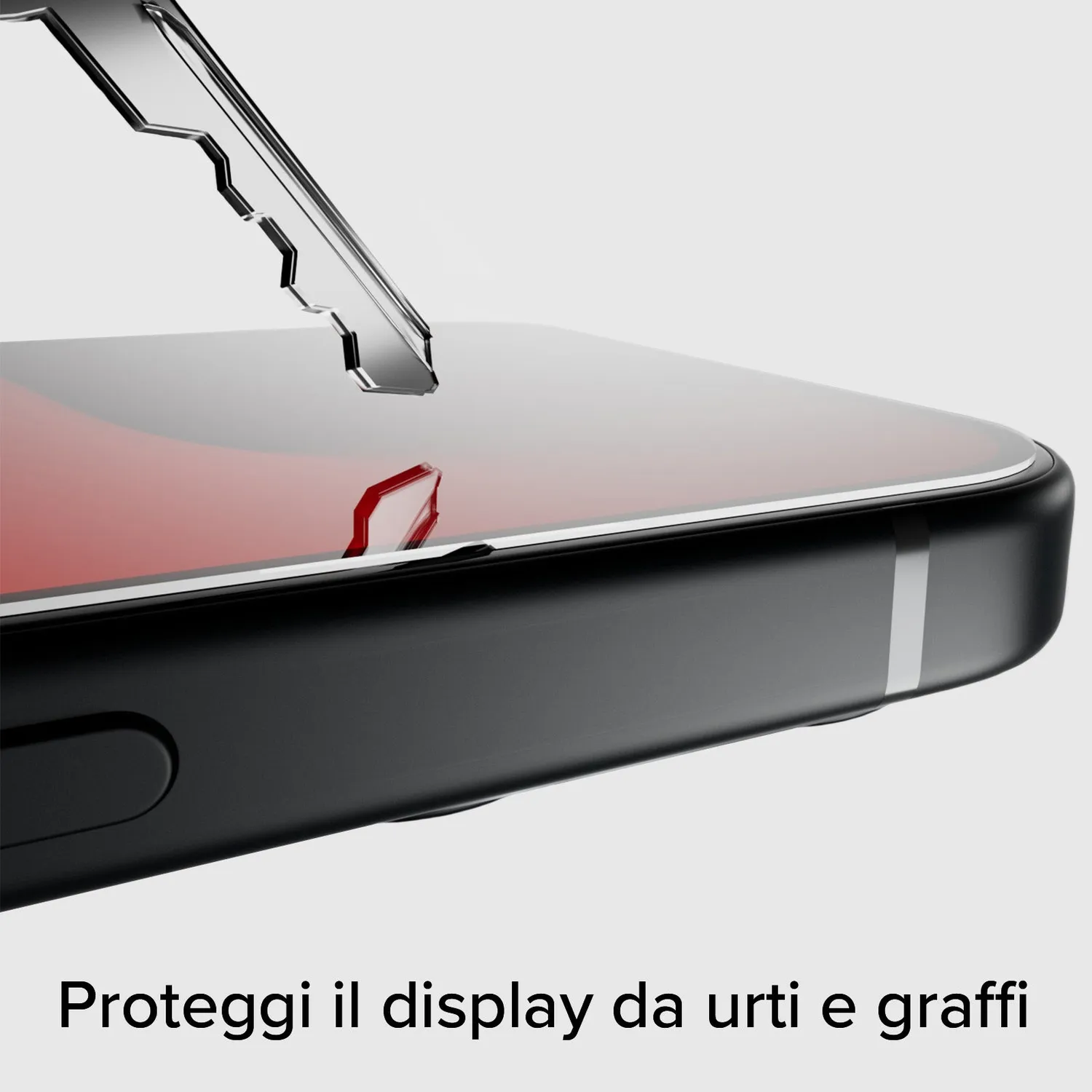 SBS Displayschutzglas iPhone 15 Plus 16 Plus transparent