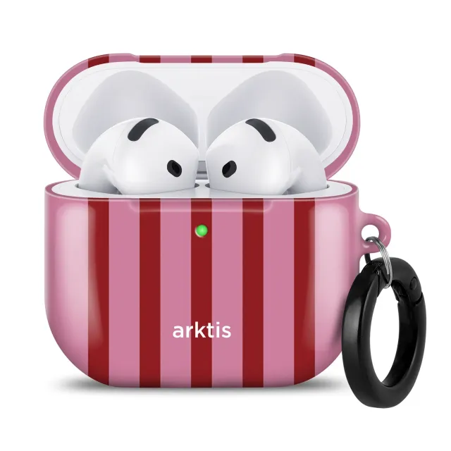 arktis AirPods 4 Hülle Stripes kabellos