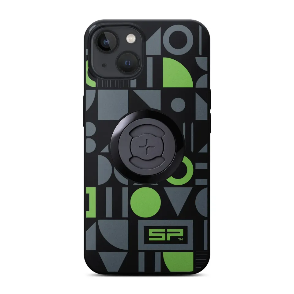 SP Connect Edition Geometric Handyhülle Lime SPC+