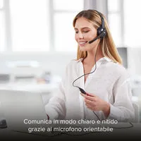 SBS Kabel-Kopfhörer mit Mikrofon 3,5mm leicht