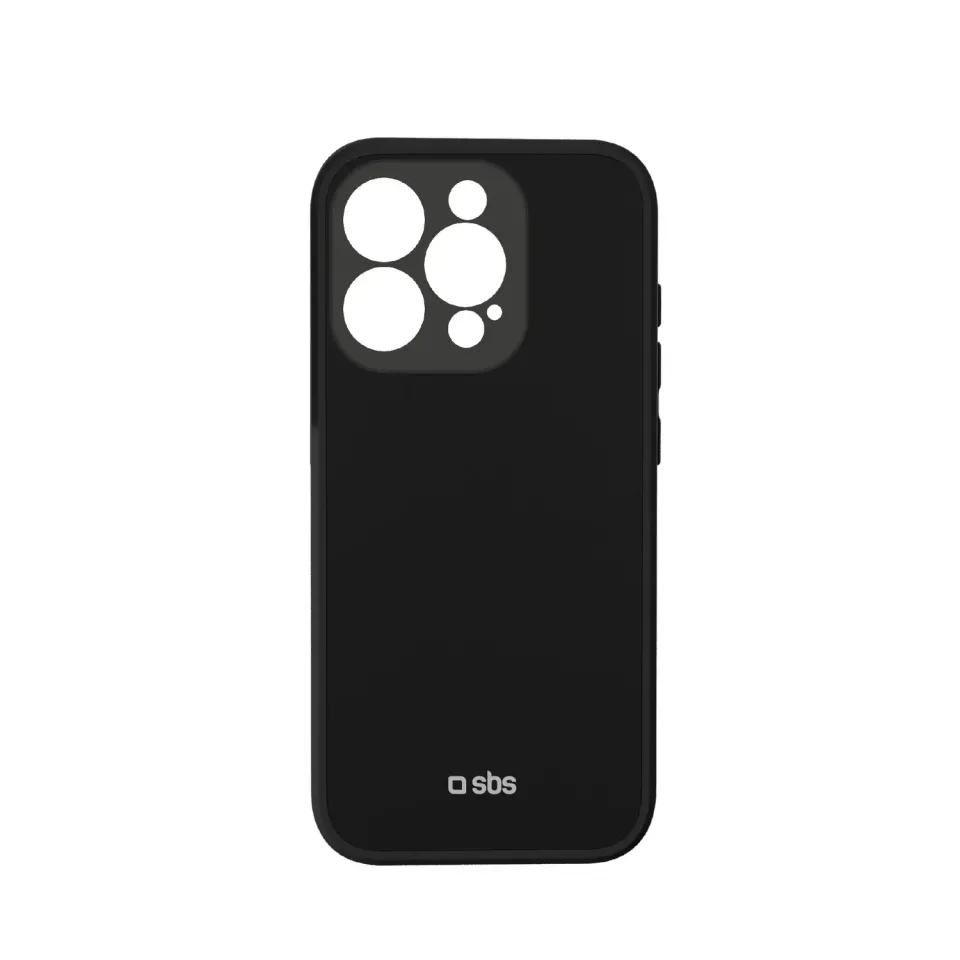 SBS D3O Handyhülle iPhone 15 Pro schwarz stoßfest