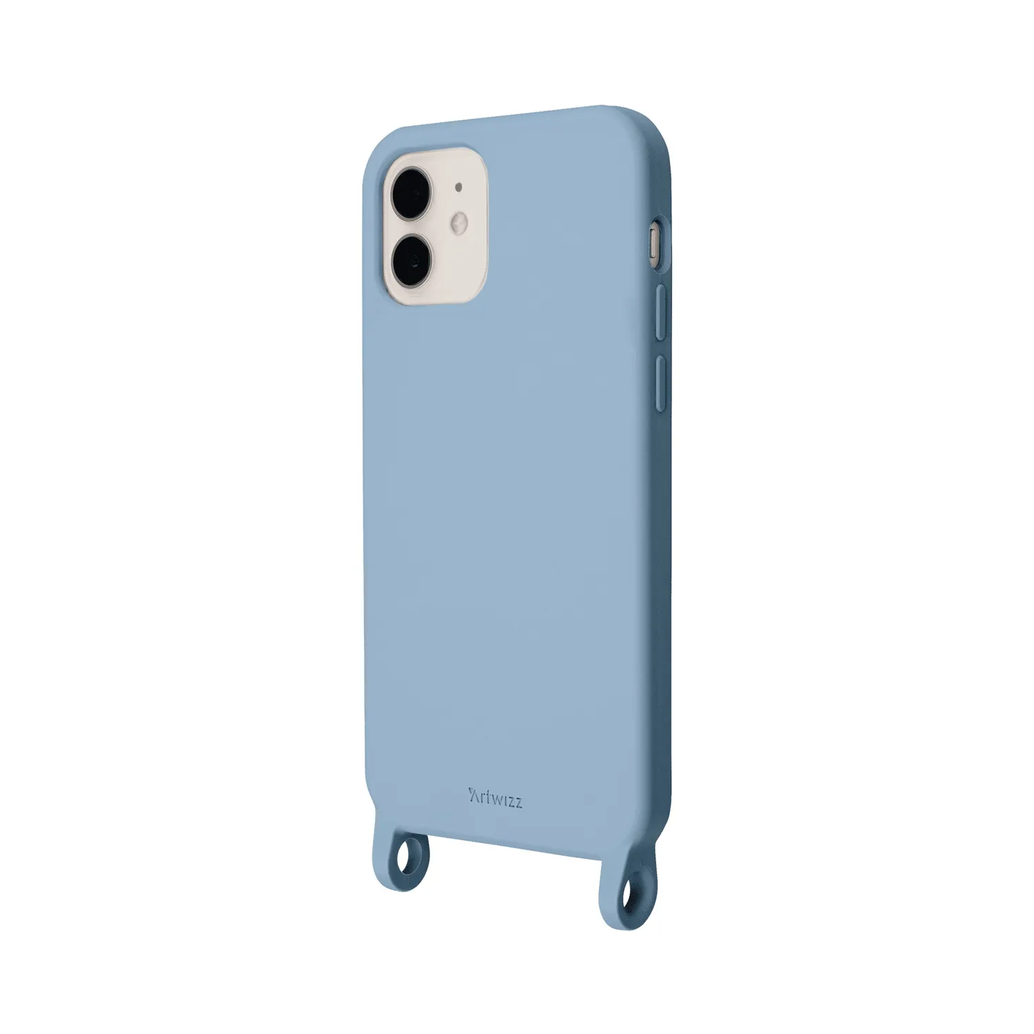 Artwizz HangOn Case Silicone iPhone 12 mini Handykette Blue