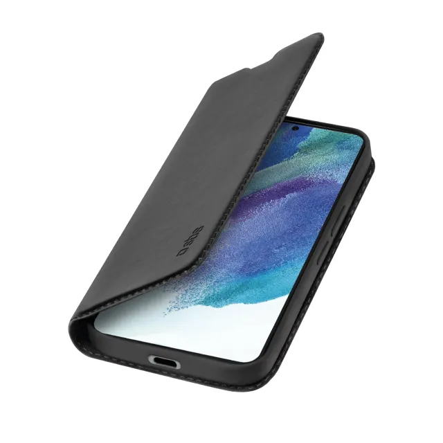 SBS Book Wallet Lite Handyhülle Galaxy S21 FE schwarz