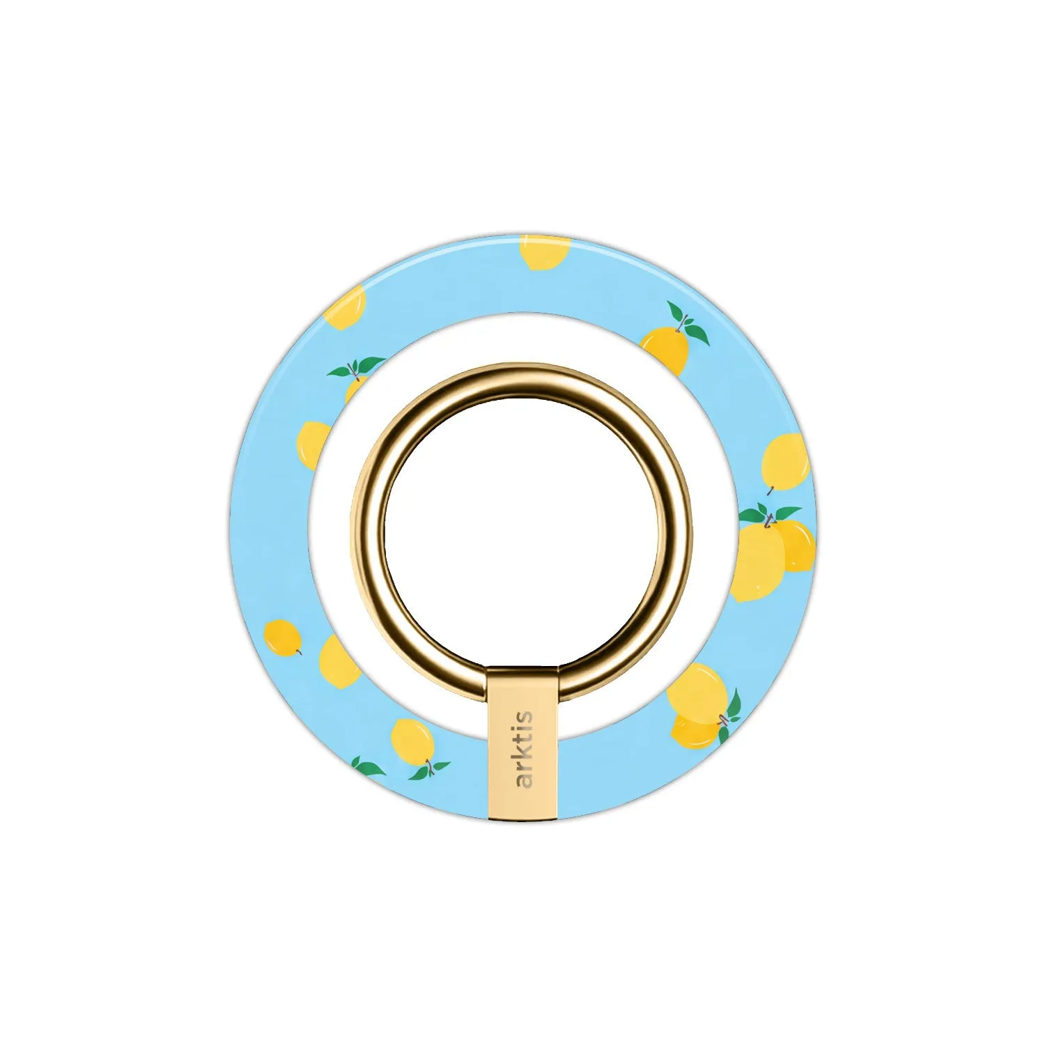 arktis MagSafe Ringhalter Summer Lemon mit Ständer