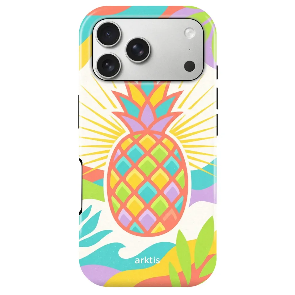 arktis iPhone 17 Pro Max Hülle Tropic Pineapple MagSafe