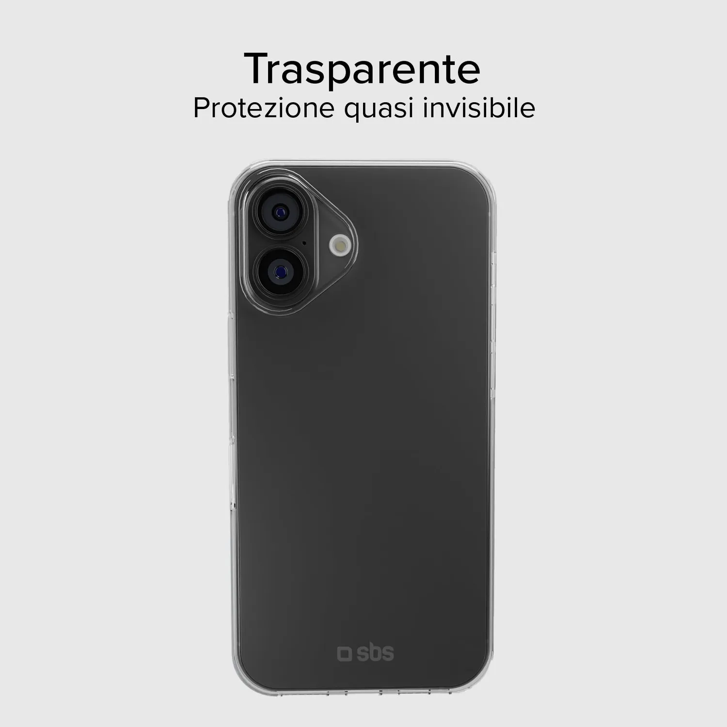 SBS Extreme Full Body 360° Hülle iPhone 16 transparent