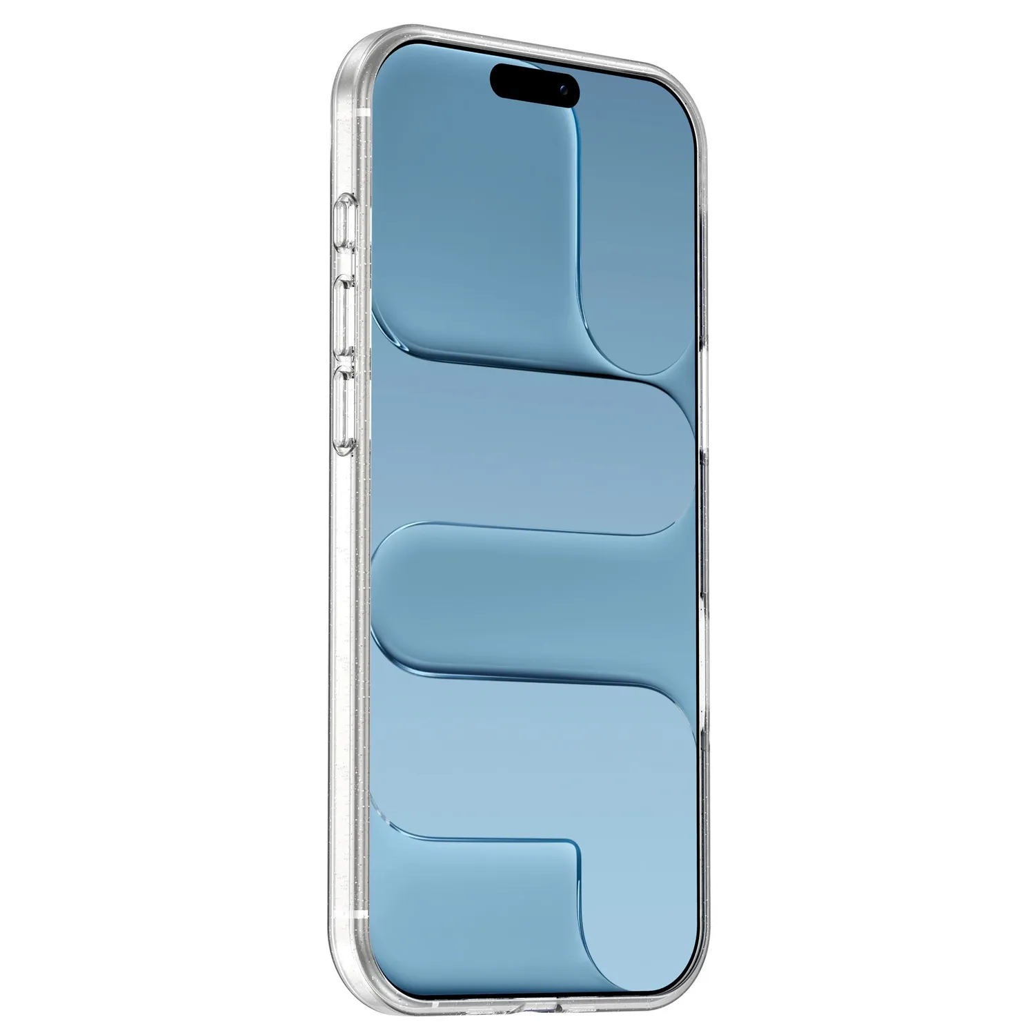 arktis iPhone Air Hülle Glitter transparent