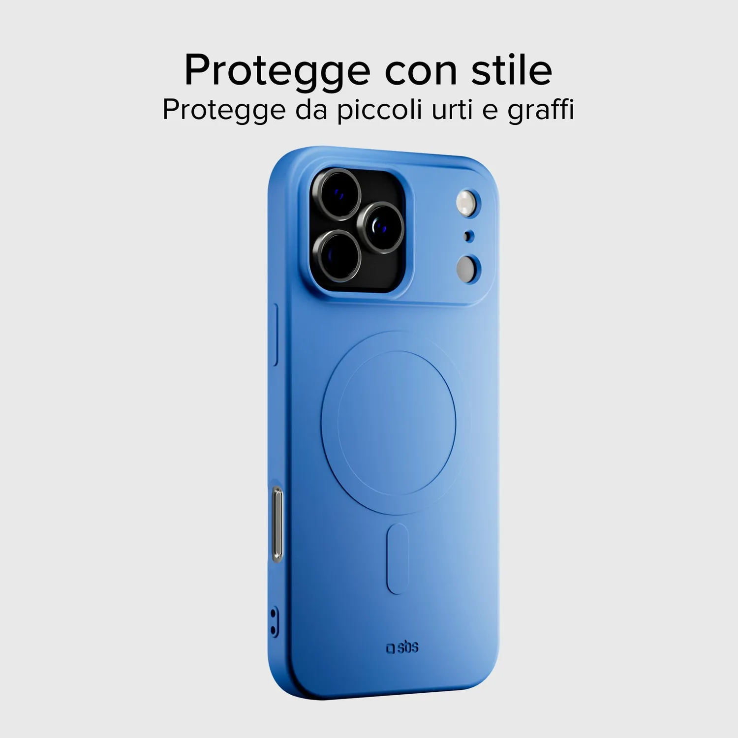 SBS Instinct Mag iPhone 17 Pro Max Hülle MagSafe blau
