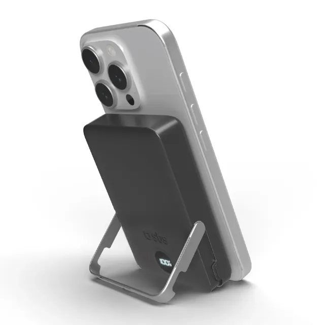 SBS Powerbank 10000 mAh kabellos MagSafe Ständer