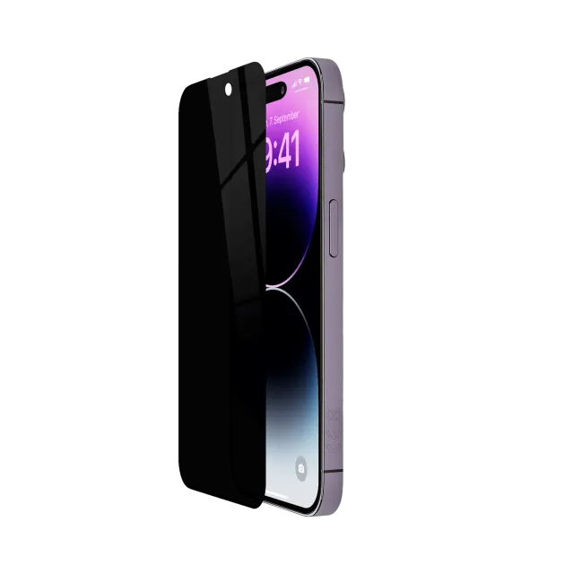 Artwizz PrivacyGlass iPhone 14 Pro Panzerglas mit Blickschutz