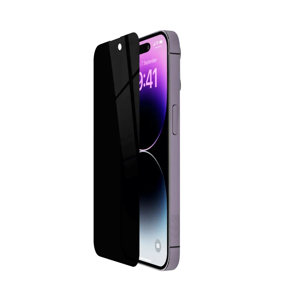 Artwizz PrivacyGlass iPhone 14 Pro Panzerglas mit Blickschutz
