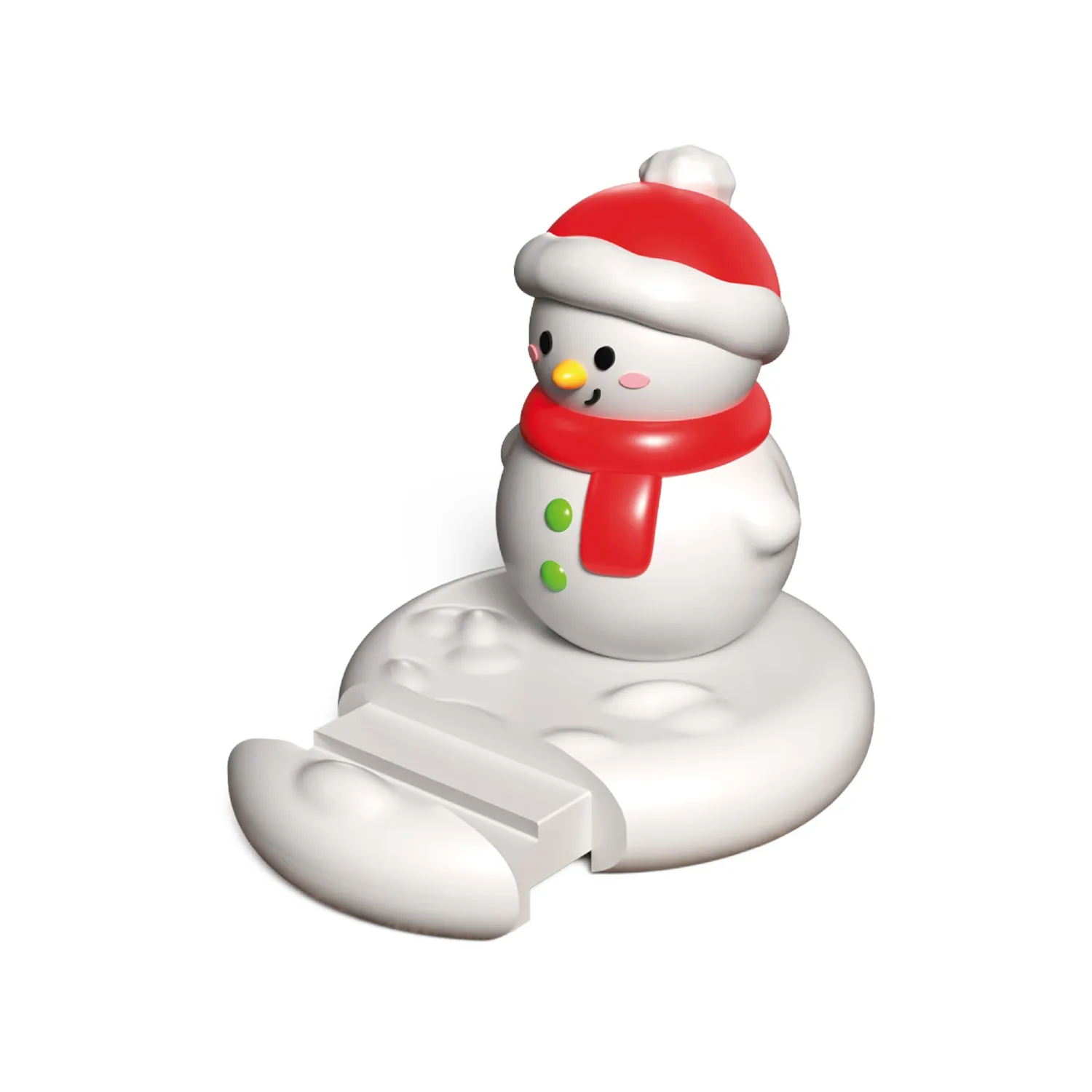 SBS Schneemann Handyhalter Schreibtisch Weihnachten