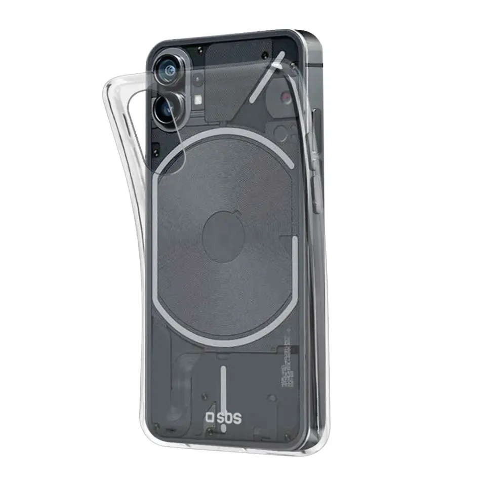 SBS Skinny Nothing Phone (1) Hülle Transparent Dünn