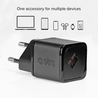 SBS 30W GaN Wandladegerät USB-C Power Delivery