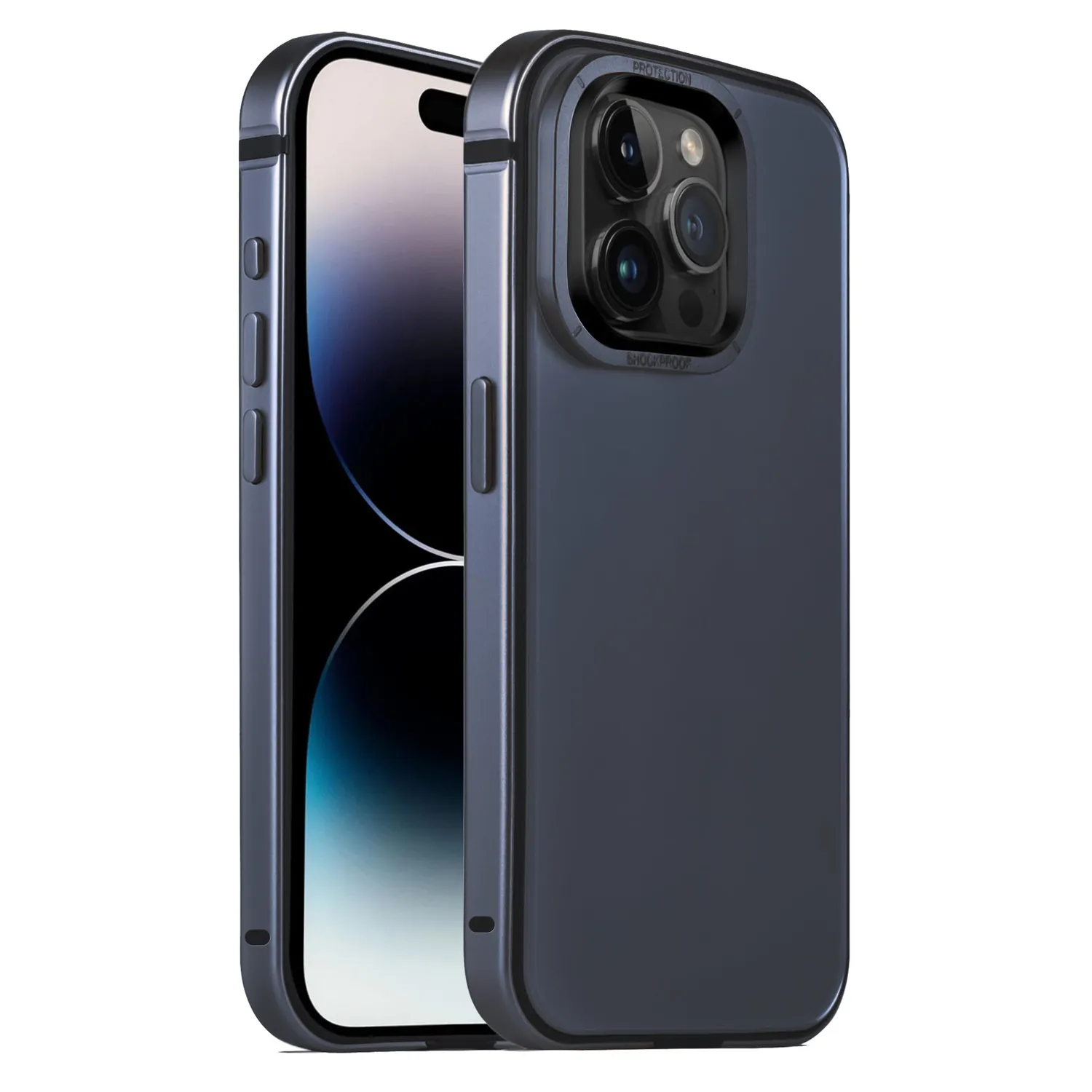 arktis AVANTGARDE iPhone 15 Pro Max Hülle Schwarz ultradünn