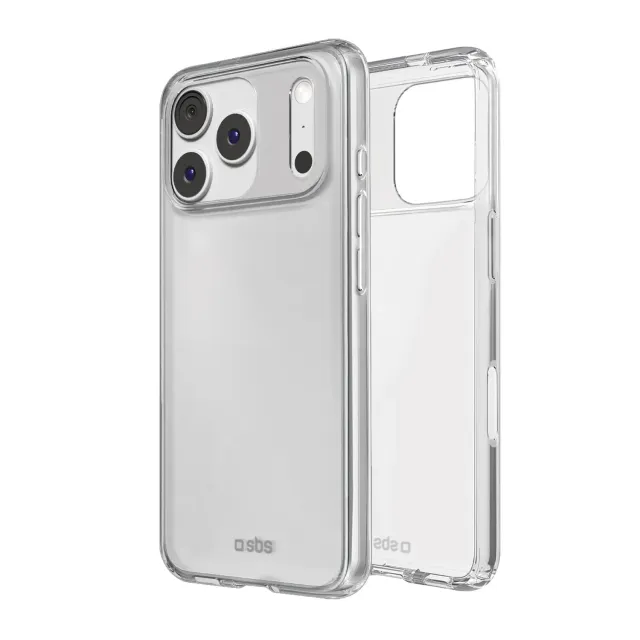 SBS Skinny iPhone 17 Pro Handyhülle transparent dünn