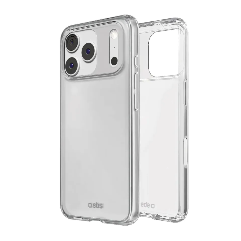 SBS Skinny iPhone 17 Pro Handyhülle transparent dünn