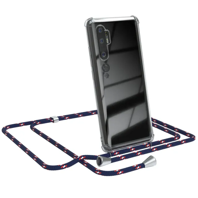 EAZY CASE Mi Note 10 Handykette Navy Camouflage
