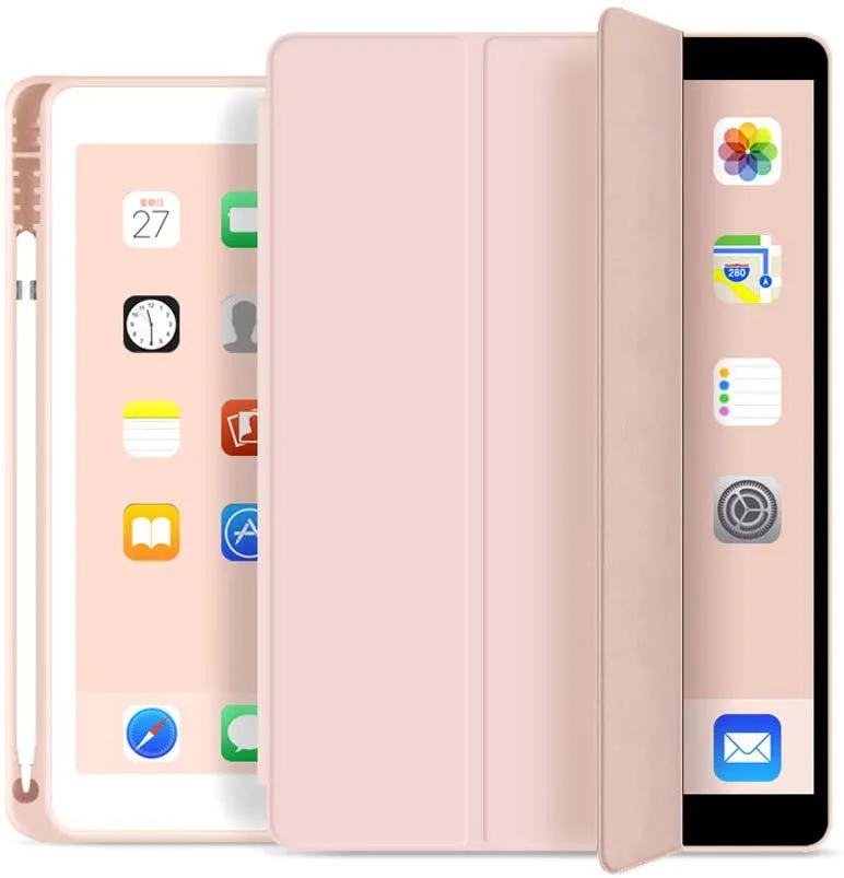 arktis Pencil SmartCase iPad 10,2 Hülle Softrosa