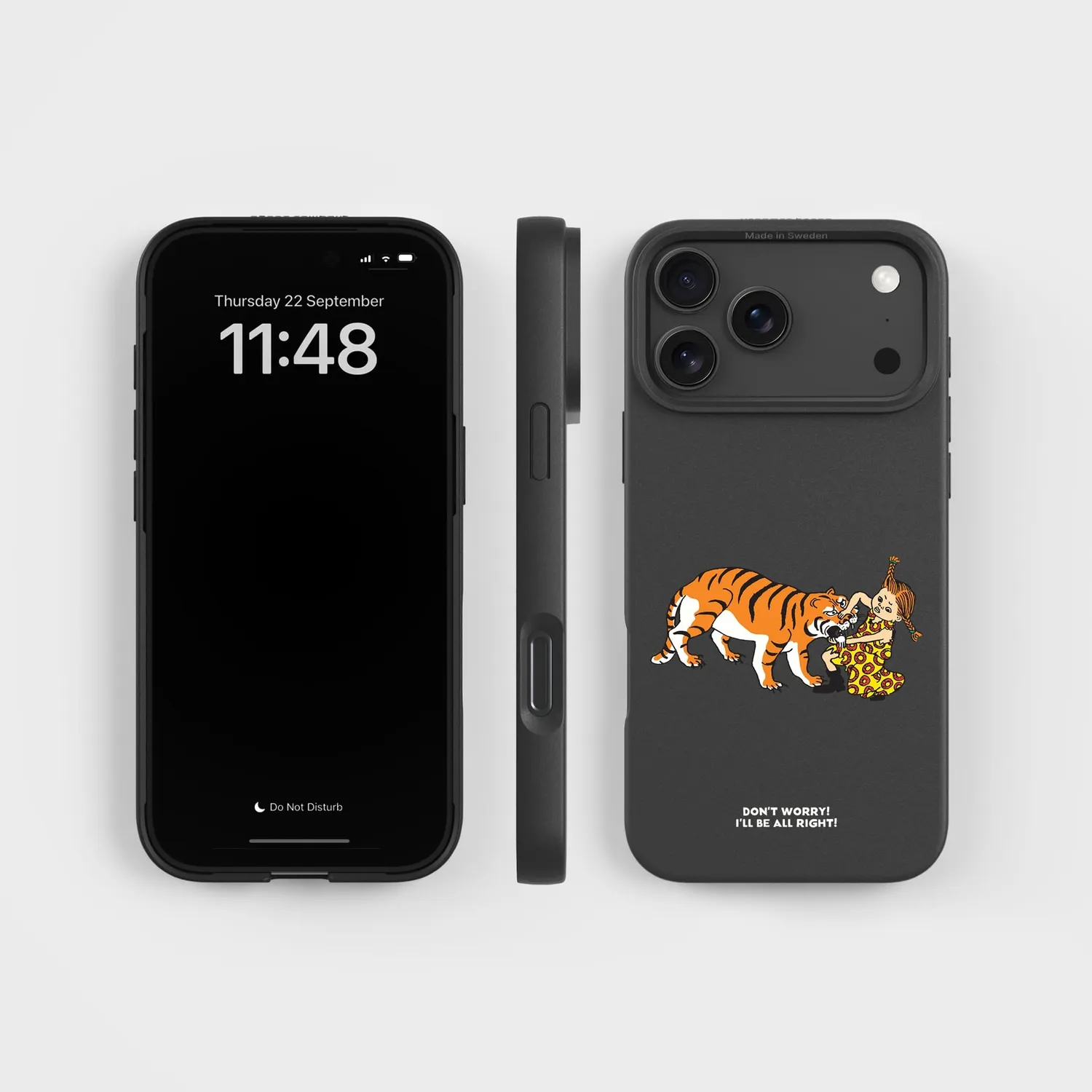 agood company PLNTPRTCT iPhone 17 Pro Max Handyhülle Pippi I'll be all right