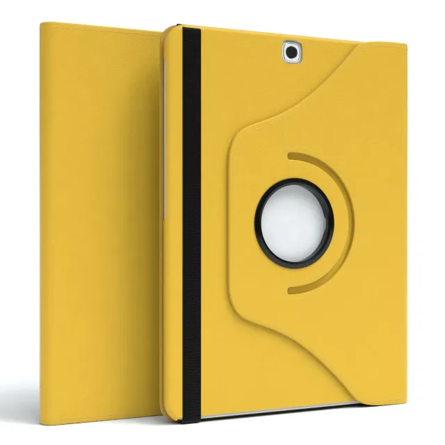 EAZY CASE Galaxy Tab S2 8.0 Tablethülle Gelb 360° Ständer