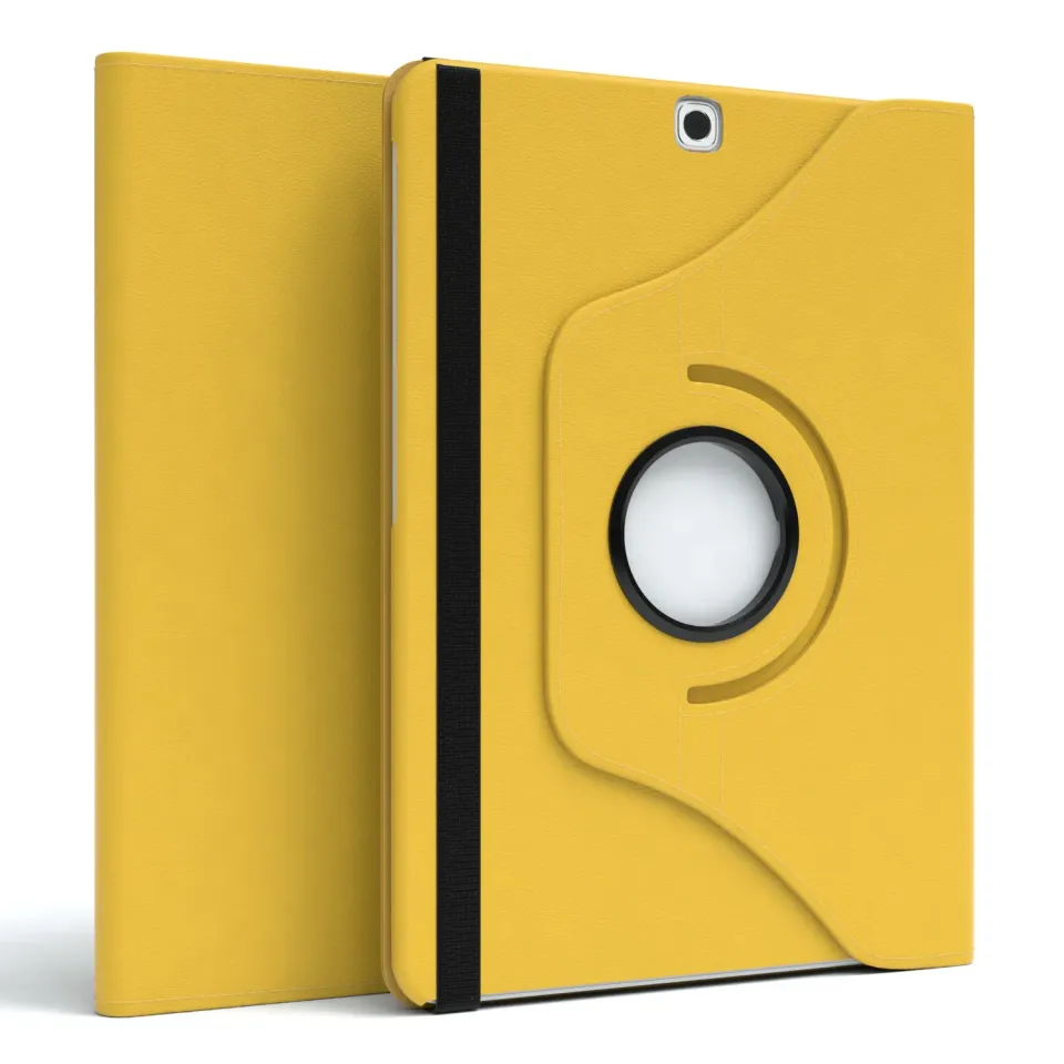 EAZY CASE Galaxy Tab S2 8.0 Tablethülle Gelb 360° Ständer