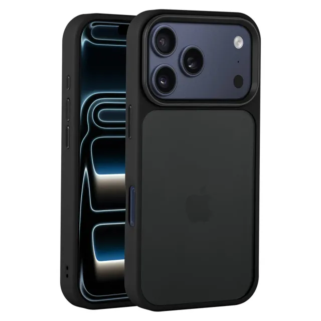 arktis Solid Case iPhone 17 Pro Hülle Schwarz matt