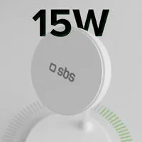 SBS Qi2 2-in-1 Ladestation kabellos magnetisch