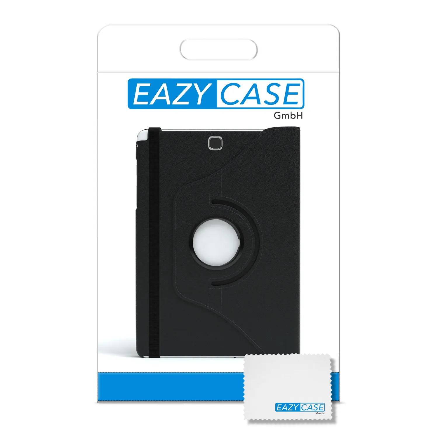 EAZY CASE Galaxy Tab A 9.7 Tablethülle 360° drehbar Schwarz