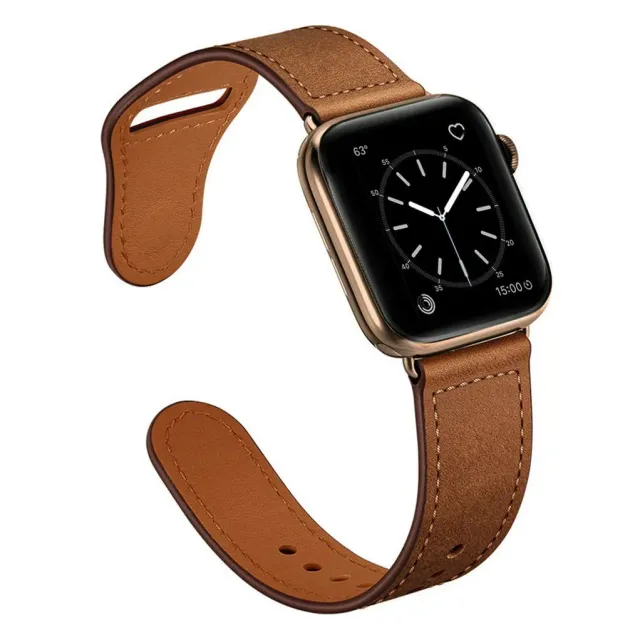 arktisband Apple Watch Kunstlederarmband Pin