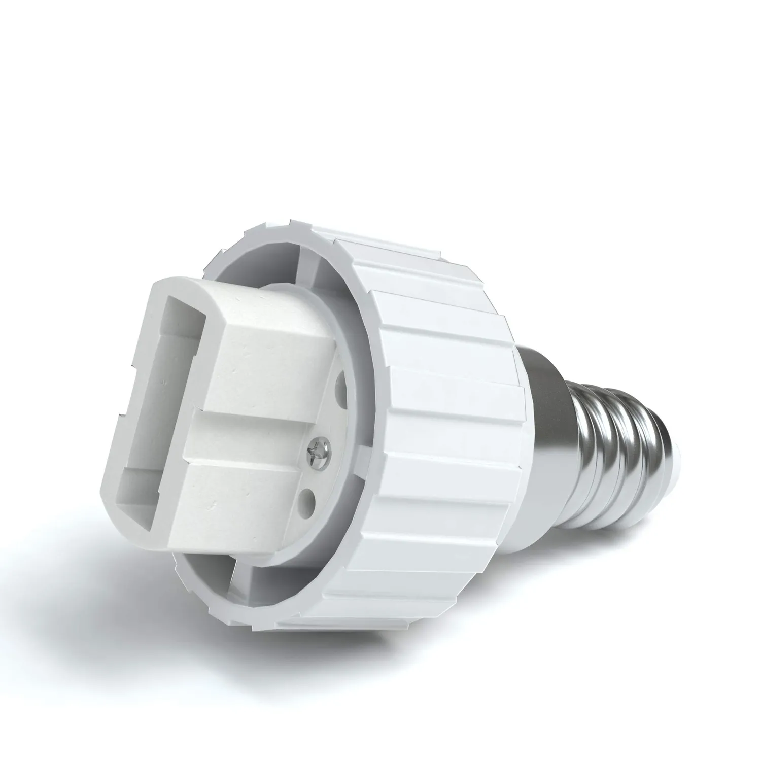 EAZY CASE E14 auf G9 Lampensockel-Adapter Weiß 12er Pack