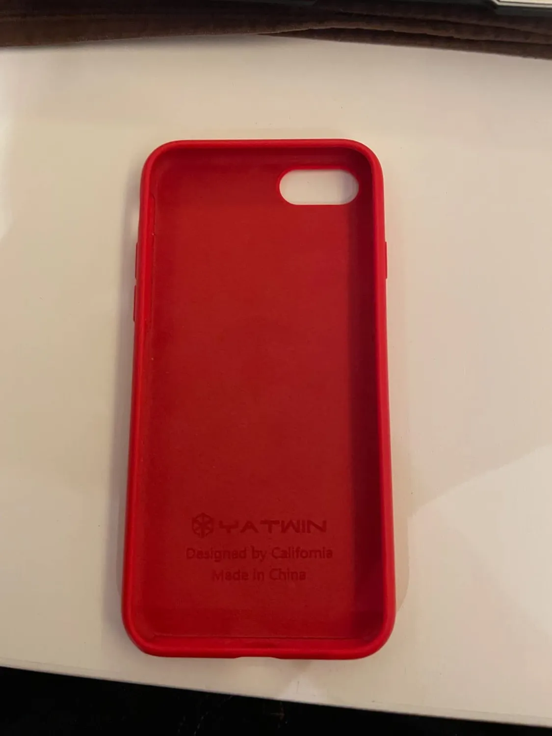 YATWIN iPhone SE 2022/2020/8/7 Silikon Hülle Schwarz griffig