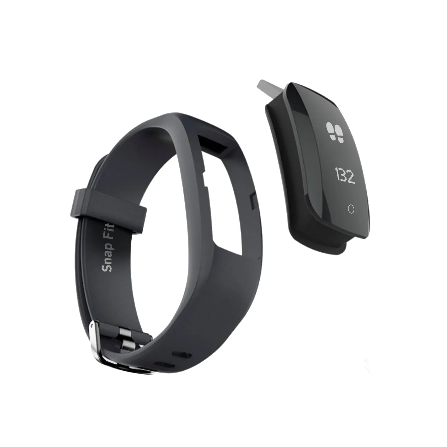 SBS Snap Fitness Watch Tracker mit Puls und USB