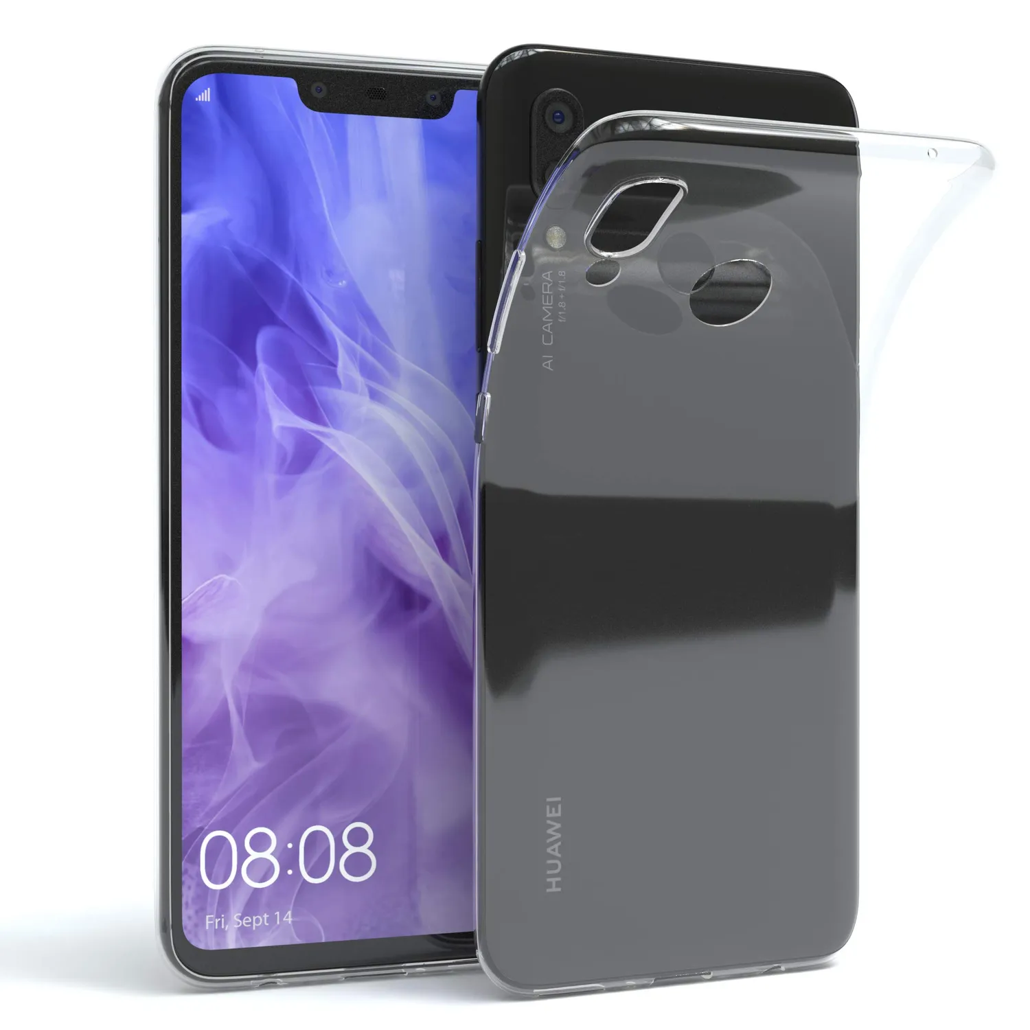 EAZY CASE Huawei Nova 3 Bookstyle Tasche Schwarz Kartenfach