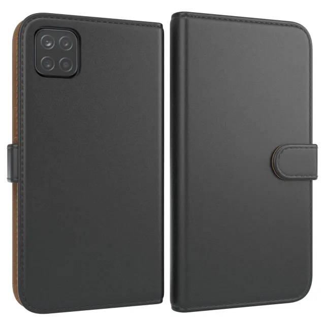EAZY CASE Galaxy A12 Klapphülle Schwarz Book