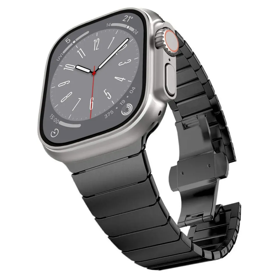 arktisband Commander Ultra Edelstahlarmband Schwarz