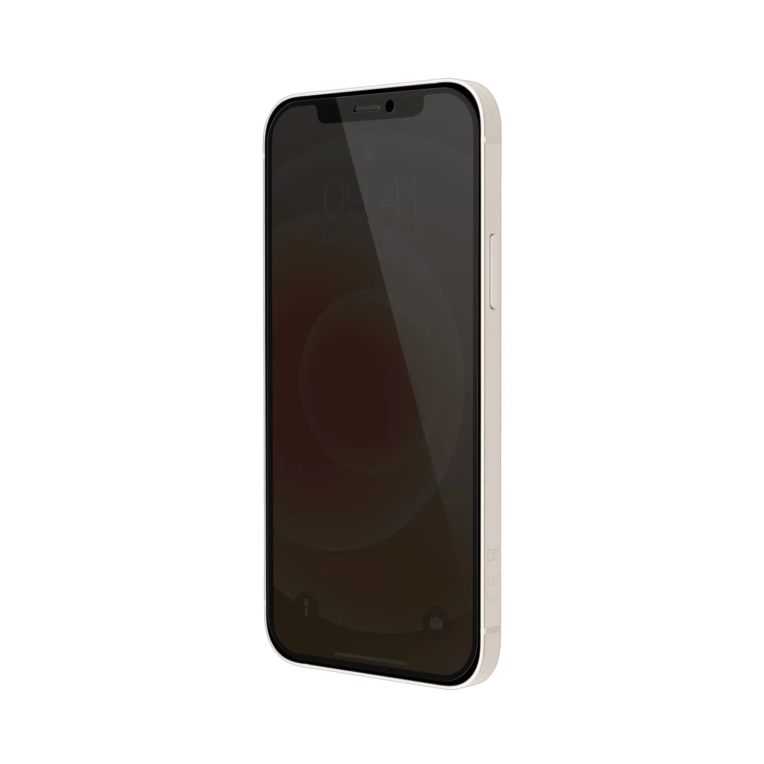 Artwizz PrivacyGlass iPhone 12 mini Blickschutz schwarz