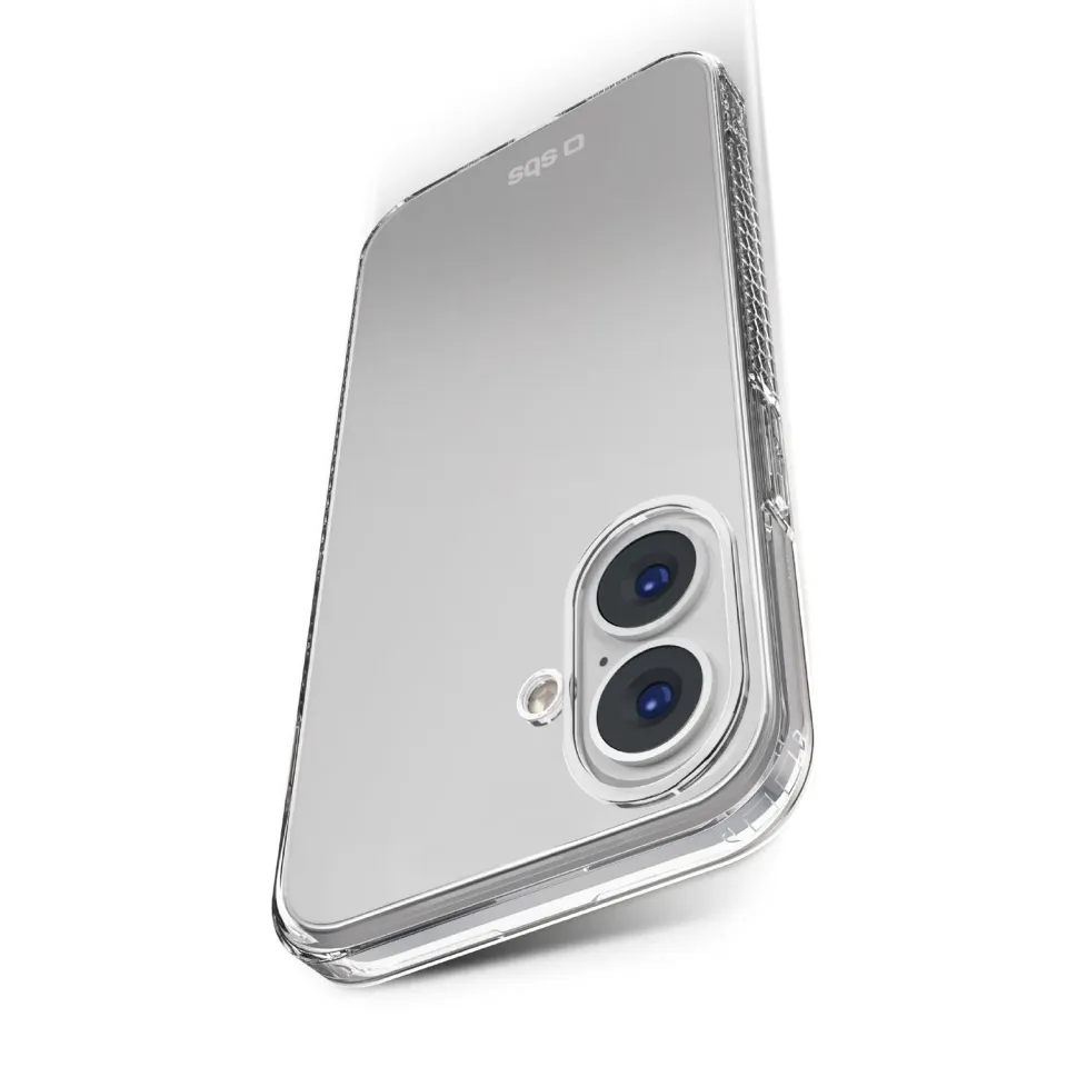 SBS Extreme X2 iPhone 16 Hülle transparent 2m Fallschutz