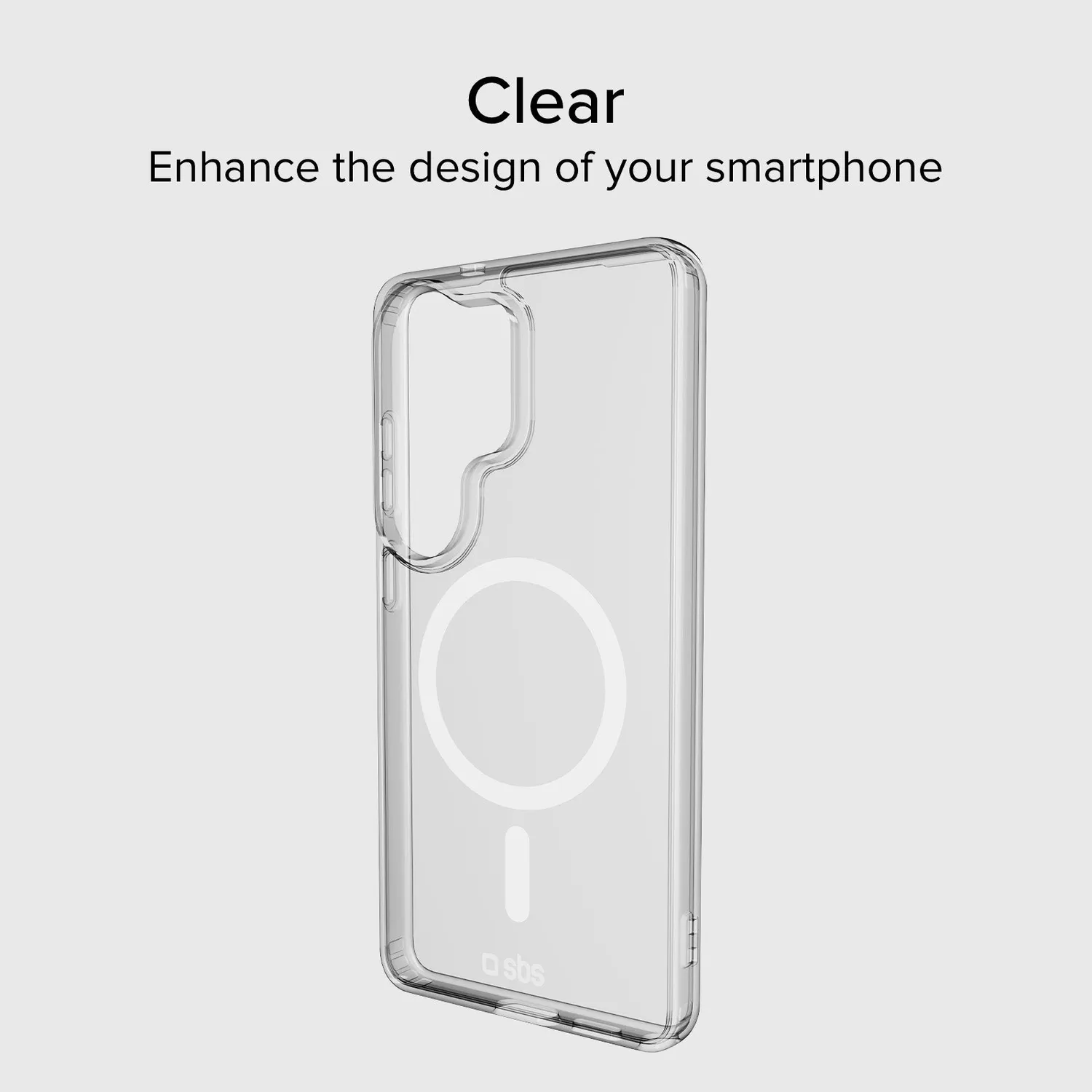 SBS Samsung S26 Ultra Handyhülle transparent magnetisch