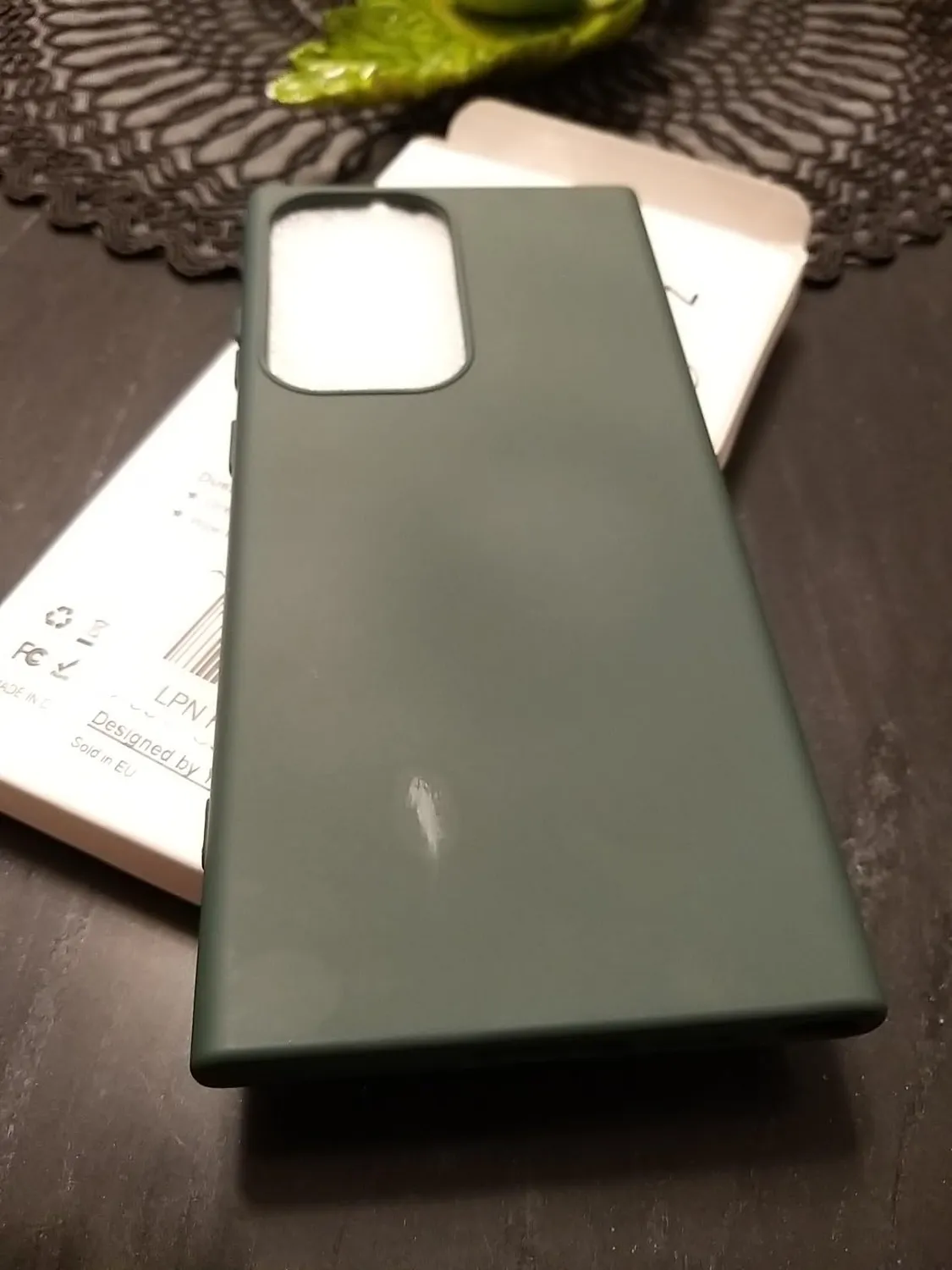 YATWIN Silikon Handyhülle Samsung S10 Plus schwarz Soft-Touch