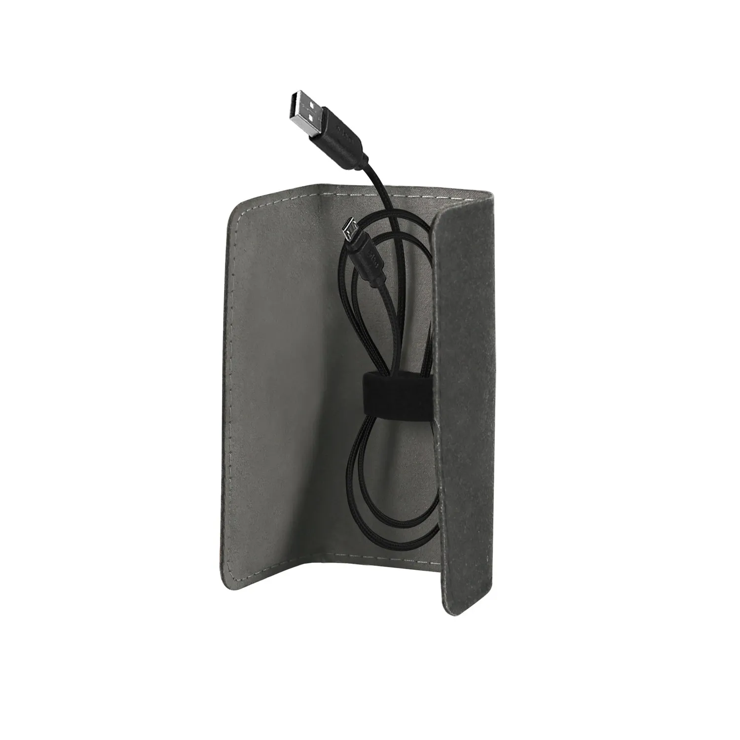 SBS USB/Micro-USB Ladekabel 1 m mit Tasche schwarz