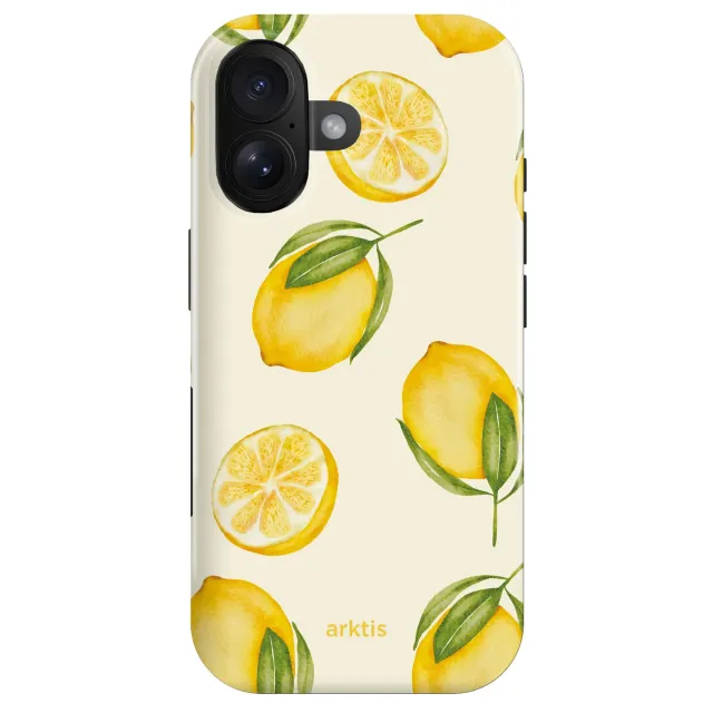 arktis iPhone 16 Hülle Lemon MagSafe