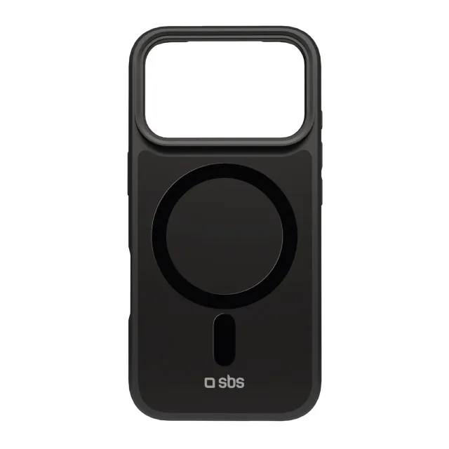 SBS D3O Hülle iPhone 17 Pro Schwarz MagSafe