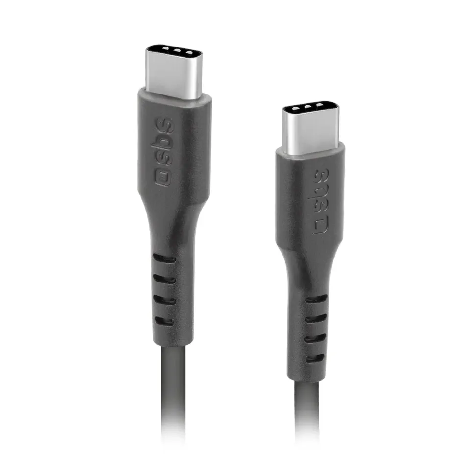 SBS USB-C 3.1 Kabel 150 cm 60W Power Delivery schwarz