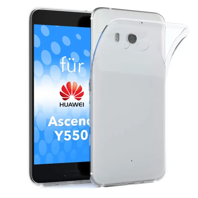 EAZY CASE Huawei Ascend Y550 Handyhülle transparent ultradünn