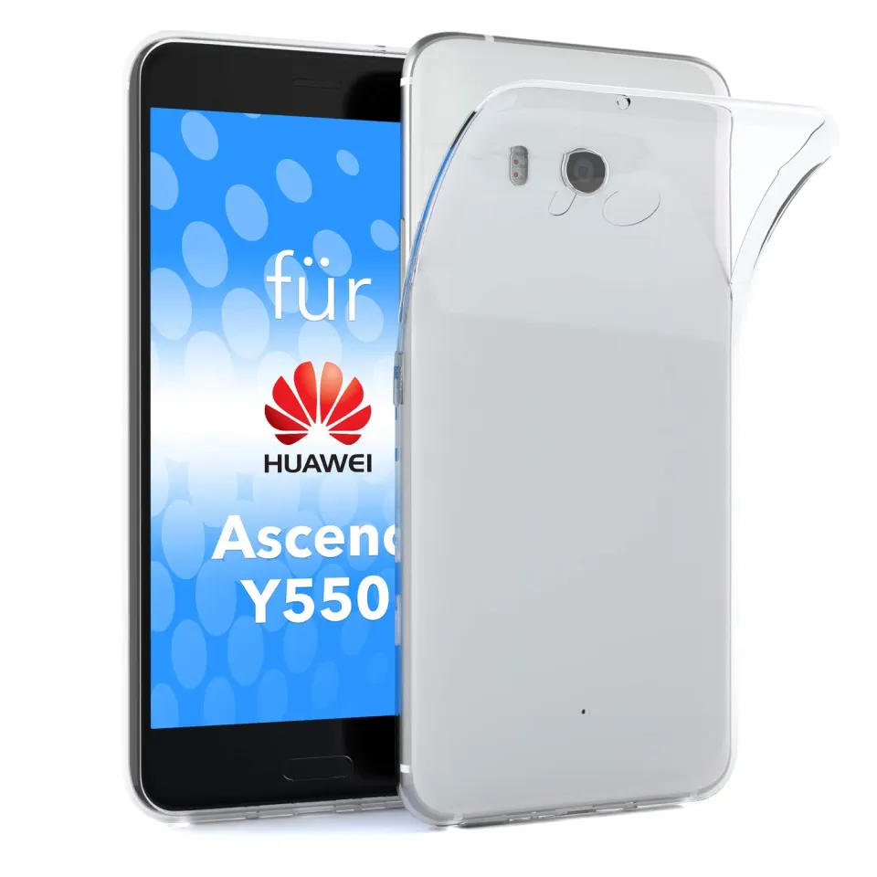 EAZY CASE Huawei Ascend Y550 Handyhülle transparent ultradünn
