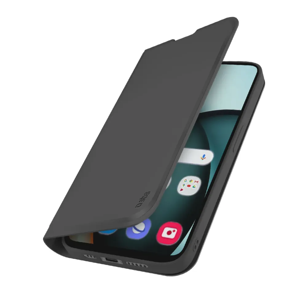 SBS Wallet Smooth Klapphülle Xiaomi Redmi A3 Schwarz
