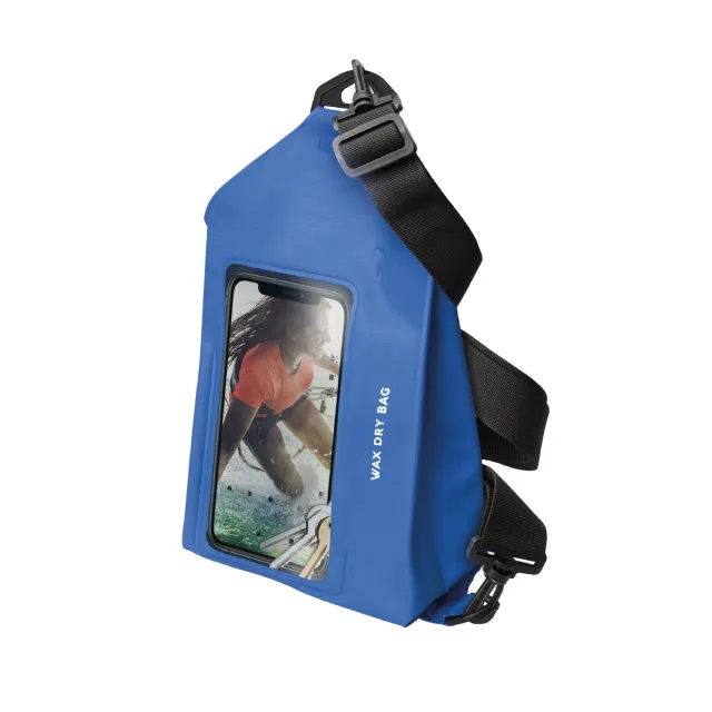 SBS Wasserdichte Handytasche 6,5 Zoll Blau