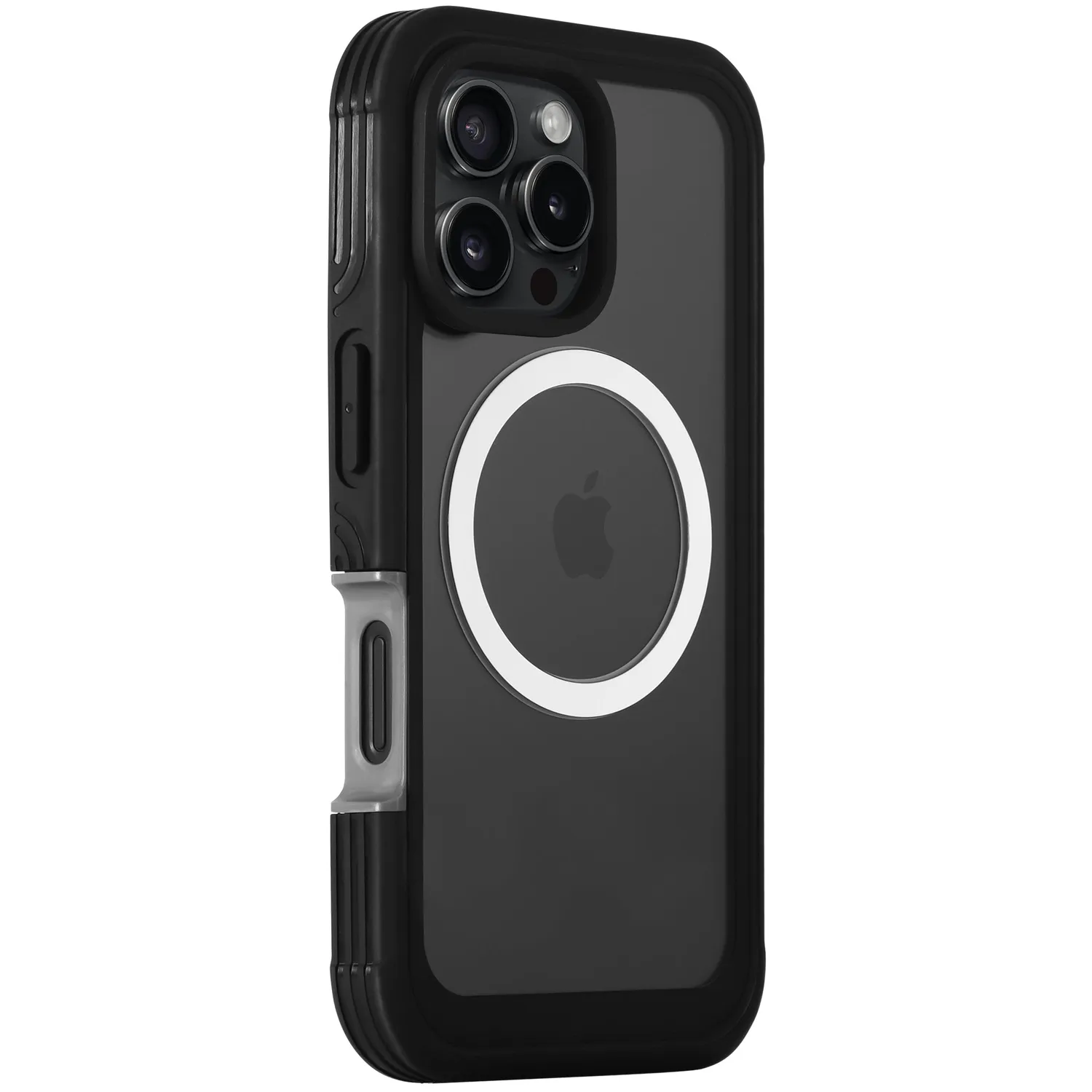 arktis Defender iPhone 16 Pro Hülle 360° transparent MagSafe