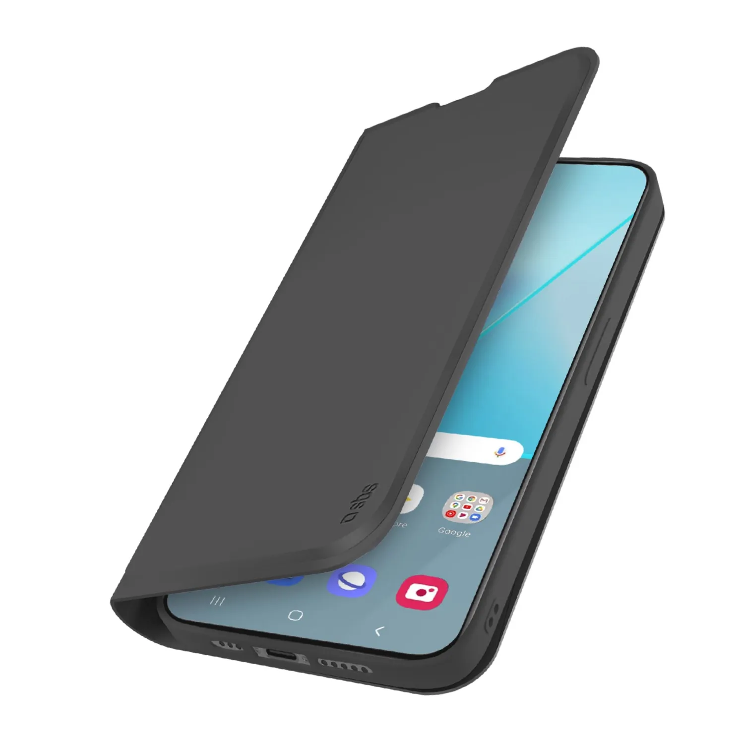 SBS Xiaomi Redmi Note 13 Pro 5G Hülle schwarz Wallet Smooth